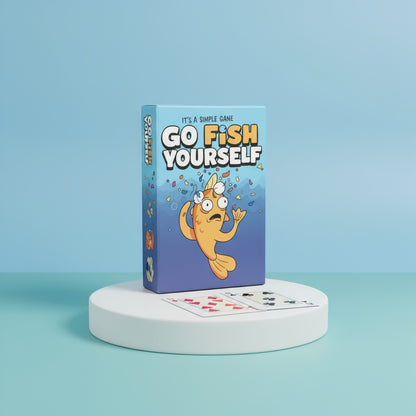 Go F*** Yourself Adult Card Game - Hilarious Party Game for 3-10 Players - Quick Easy Setup - Perfect Stocking Stuffer - Made Out of Spite