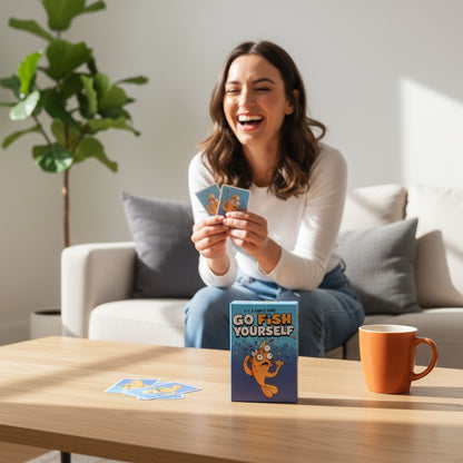 Go F*** Yourself Adult Card Game - Hilarious Party Game for 3-10 Players - Quick Easy Setup - Perfect Stocking Stuffer - Made Out of Spite