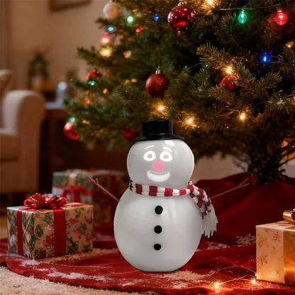 Mr. Chill - Talking Animated Blink Snowman with Built in Projector & Speaker Plug'n Play